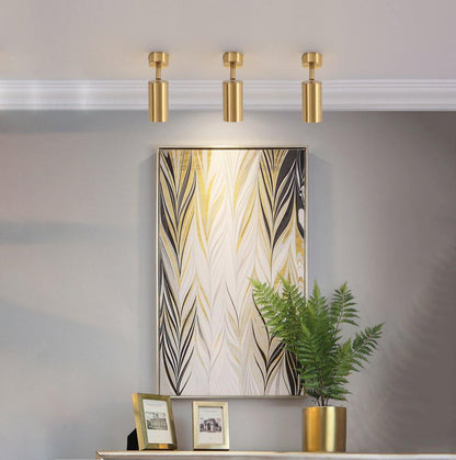 Stylish Gold Dual Head Adjustable Wall Light