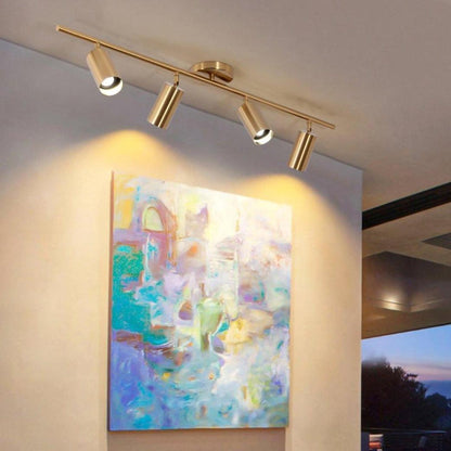 Stylish Gold Dual Head Adjustable Wall Light