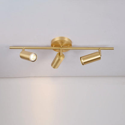 Stylish Gold Dual Head Adjustable Wall Light
