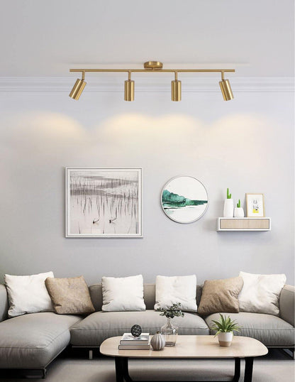 Stylish Gold Dual Head Adjustable Wall Light