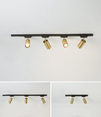 Stylish Gold Dual Head Adjustable Wall Light