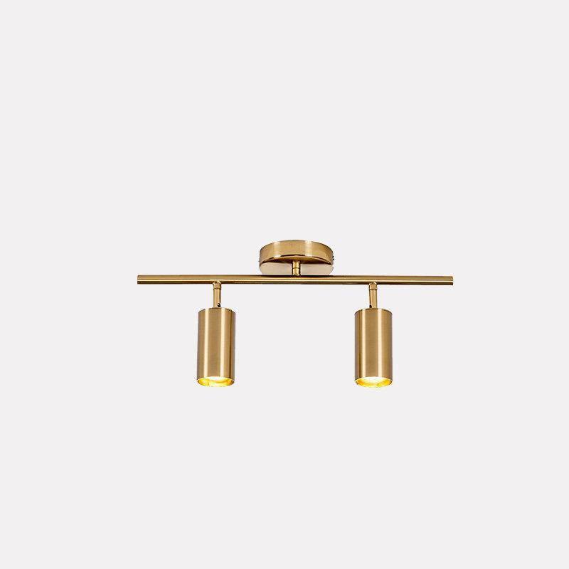 Stylish Gold Dual Head Adjustable Wall Light