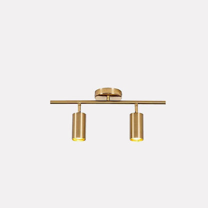 Stylish Gold Dual Head Adjustable Wall Light