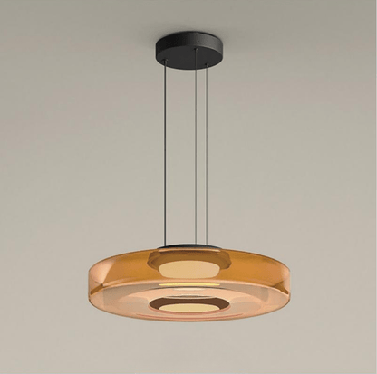 Stylish Glass Pendant Light in Retro Design