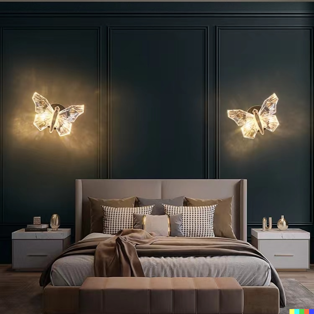 Scandinavian Wing Wall Light