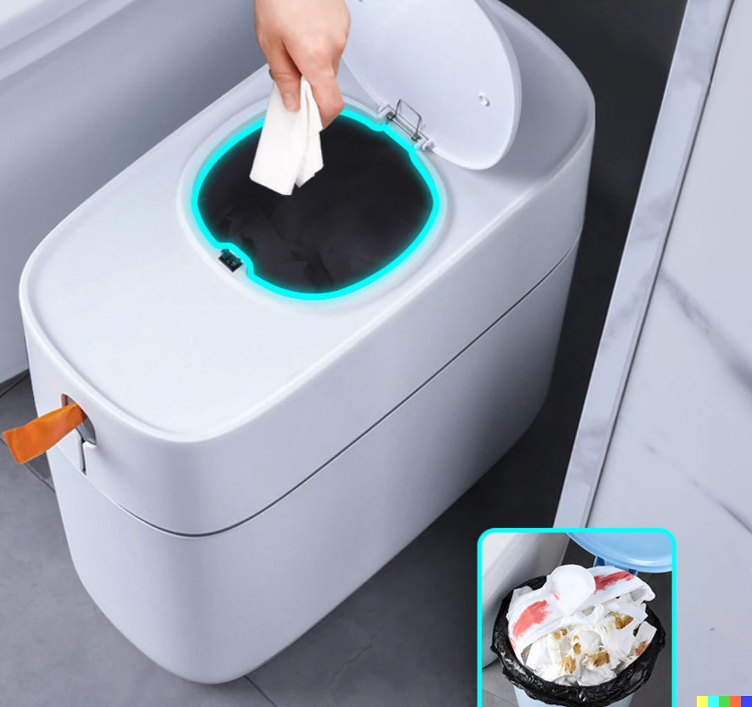 Automatic Touchless Big Waste Bin