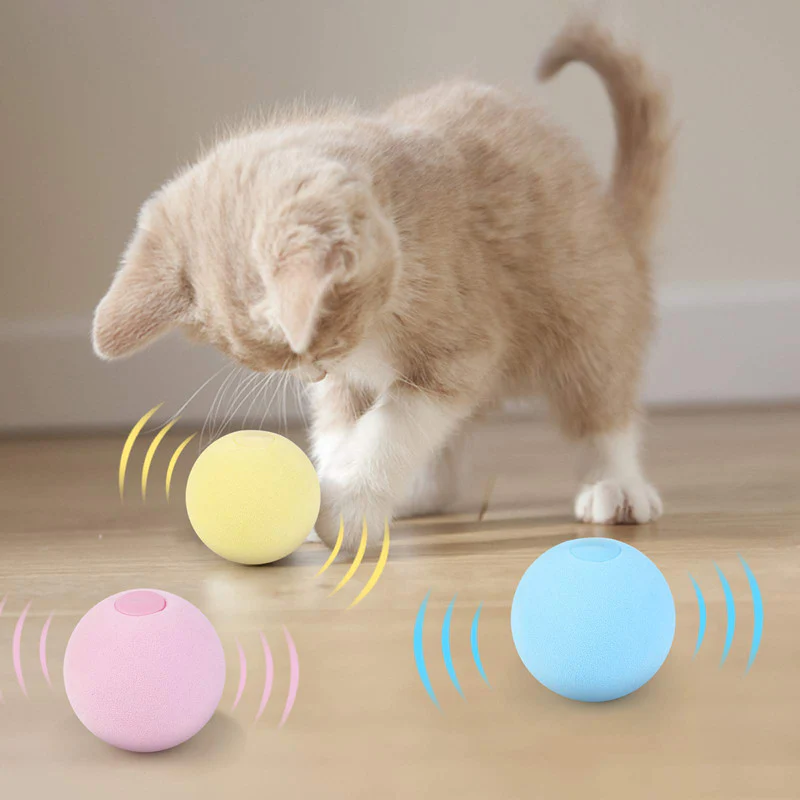 Interactive Electronic Cat Ball Toy - Fesara