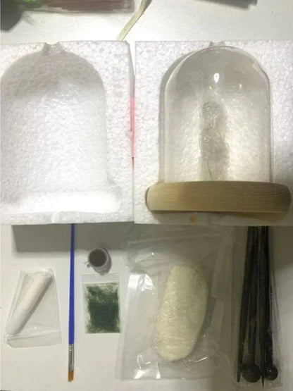 Easy Grow Mushroom Kit - Glass DIY Terrarium Set