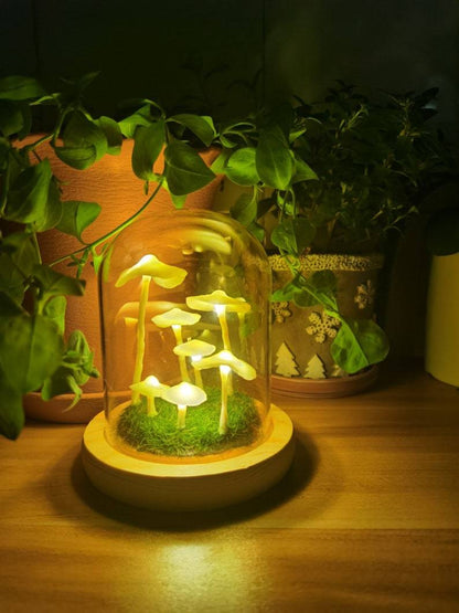 Easy Grow Mushroom Kit - Glass DIY Terrarium Set
