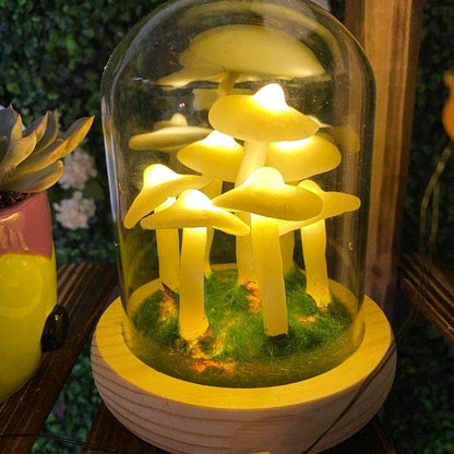 Easy Grow Mushroom Kit - Glass DIY Terrarium Set