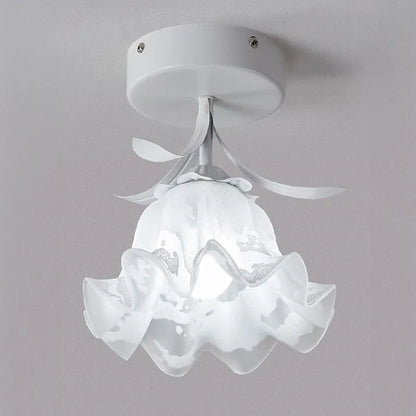 Small Floral Hanging Lamp