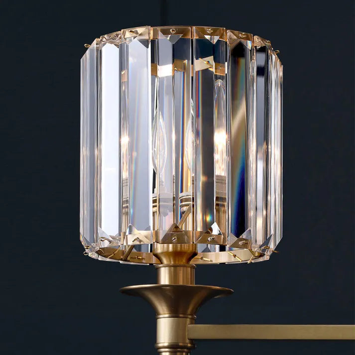 Elegant Sparkle Glass Wall Light