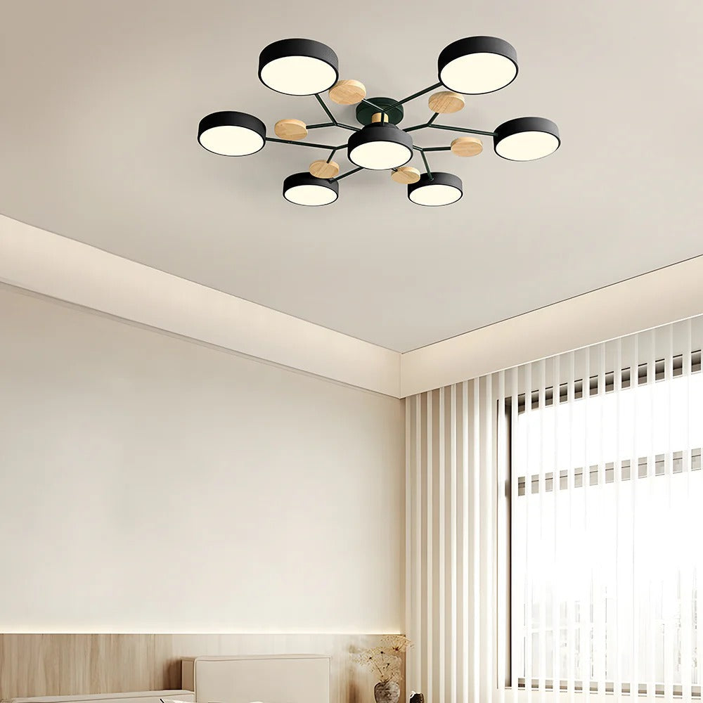 Sleek LED Ceiling Fixture Home Lighting