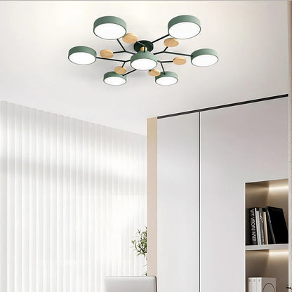 Sleek LED Ceiling Fixture Home Lighting
