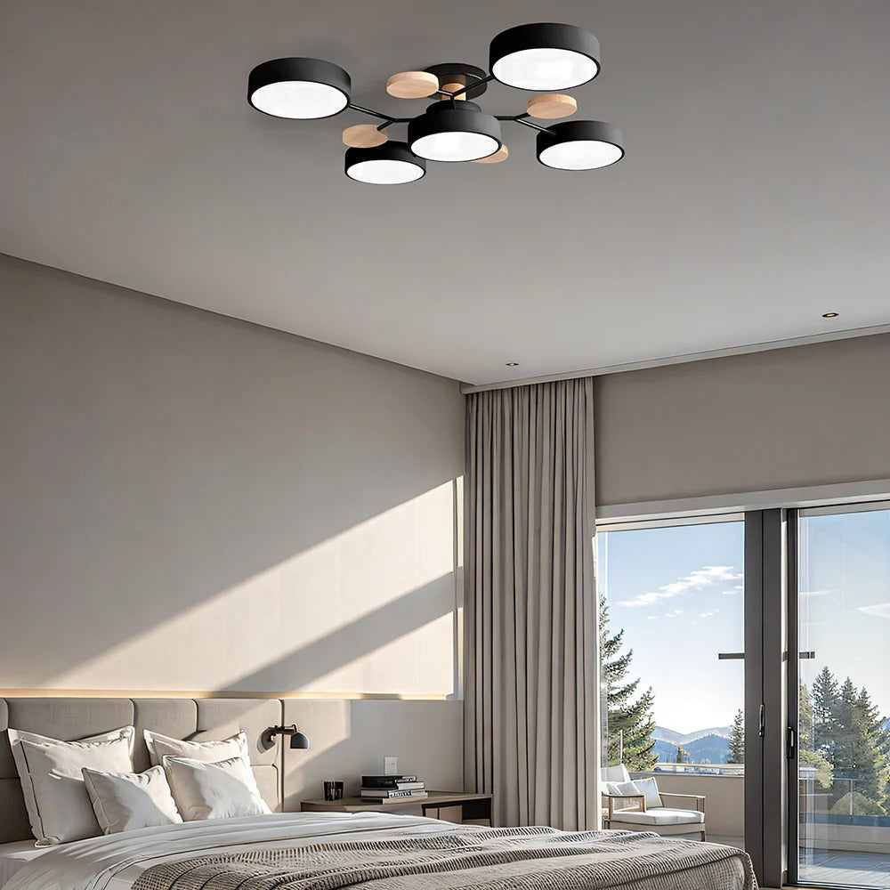 Sleek LED Ceiling Fixture Home Lighting