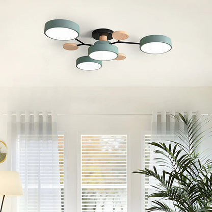 Sleek LED Ceiling Fixture Home Lighting