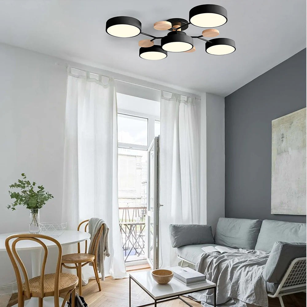 Sleek LED Ceiling Fixture Home Lighting