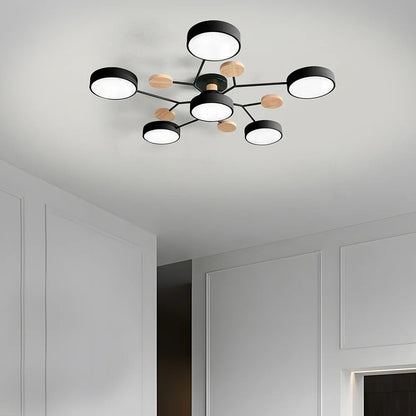 Sleek LED Ceiling Fixture Home Lighting