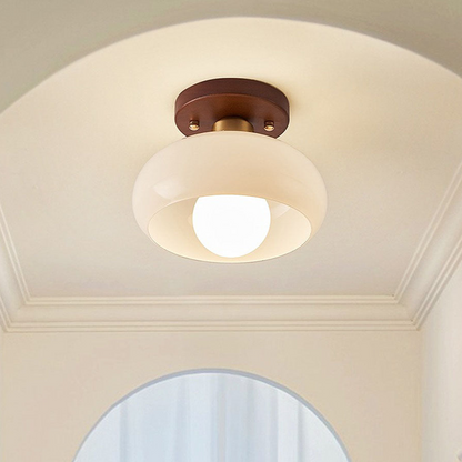 Rustic Wooden Classic Ceiling Lamp