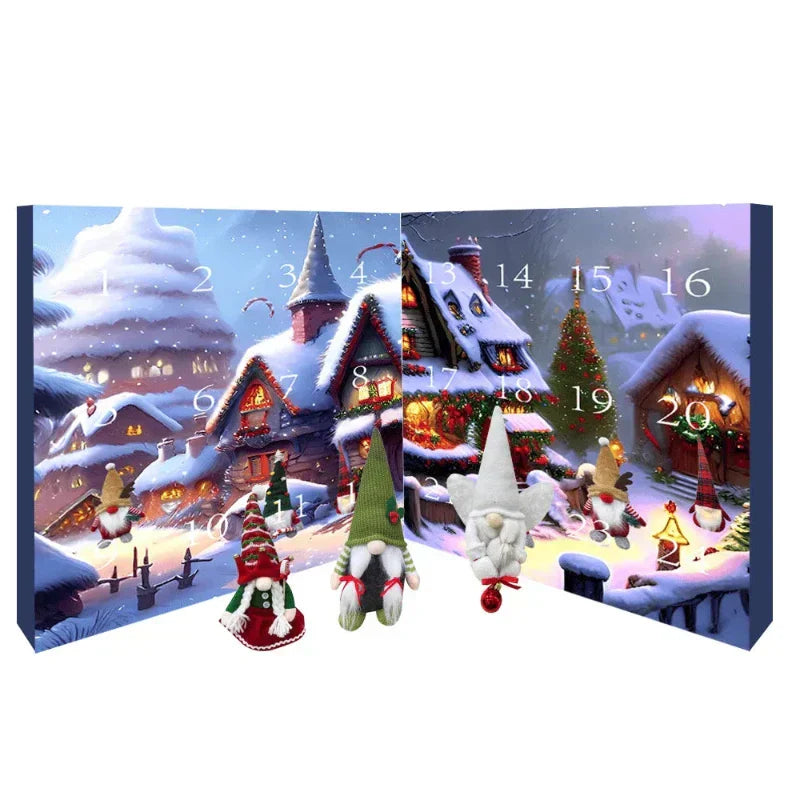 Fun Holiday Countdown Gnome Calendar