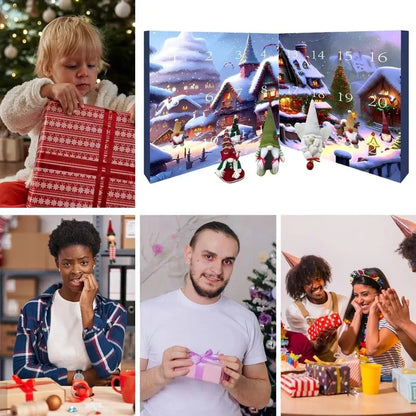 Fun Holiday Countdown Gnome Calendar