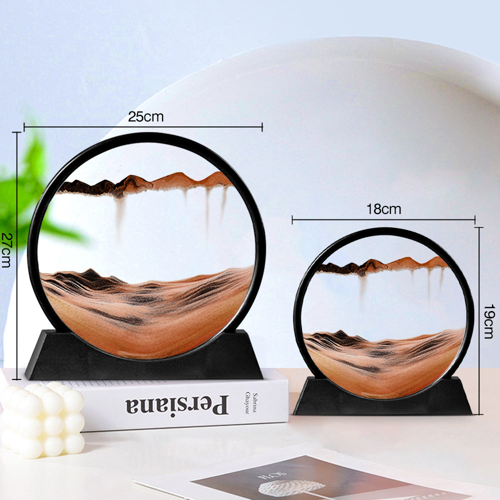 Colorful Ocean Sand Timer Decoration - Fesara