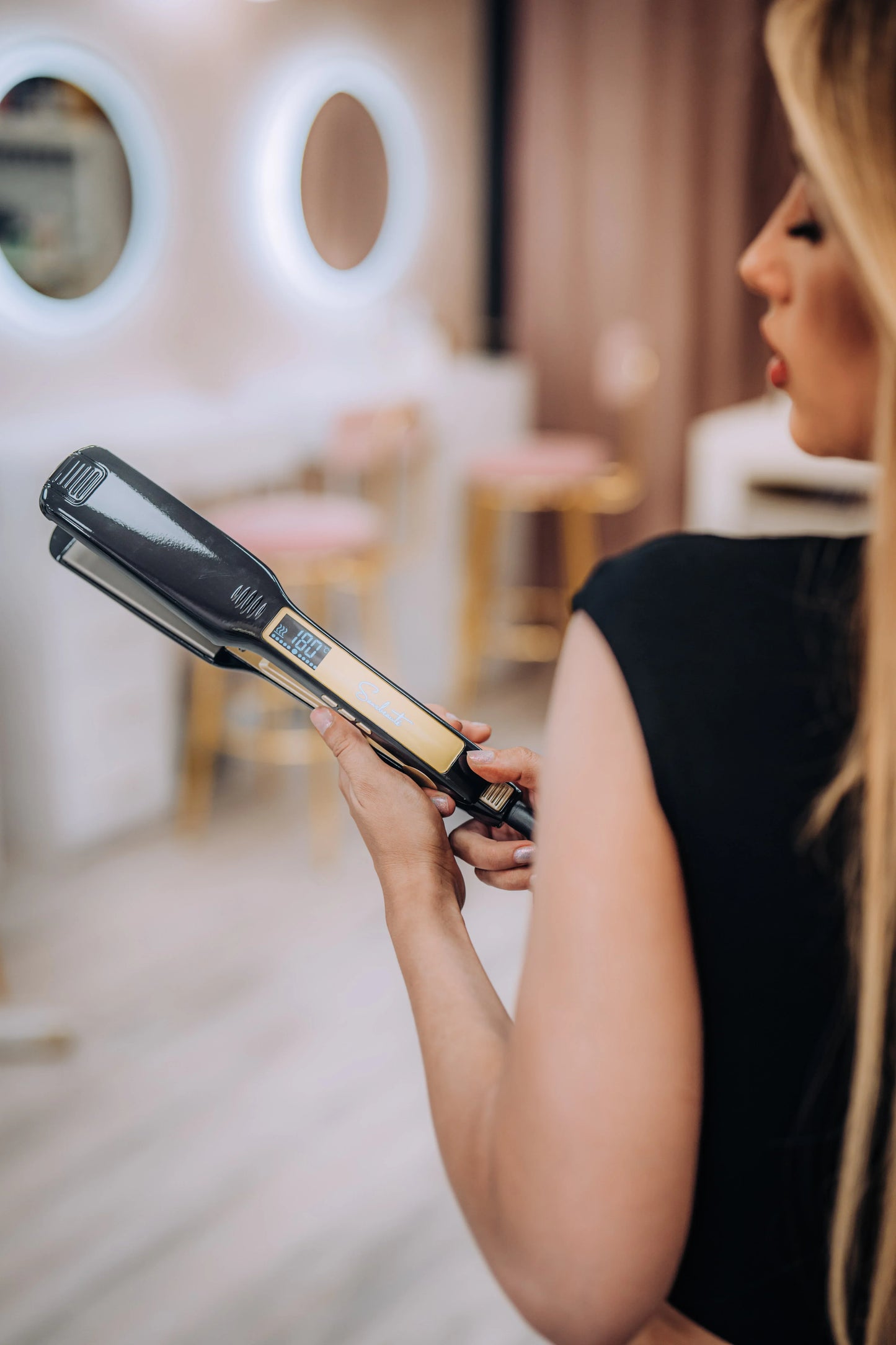 Professional Quick Heat Hair Straightener for Salon Style