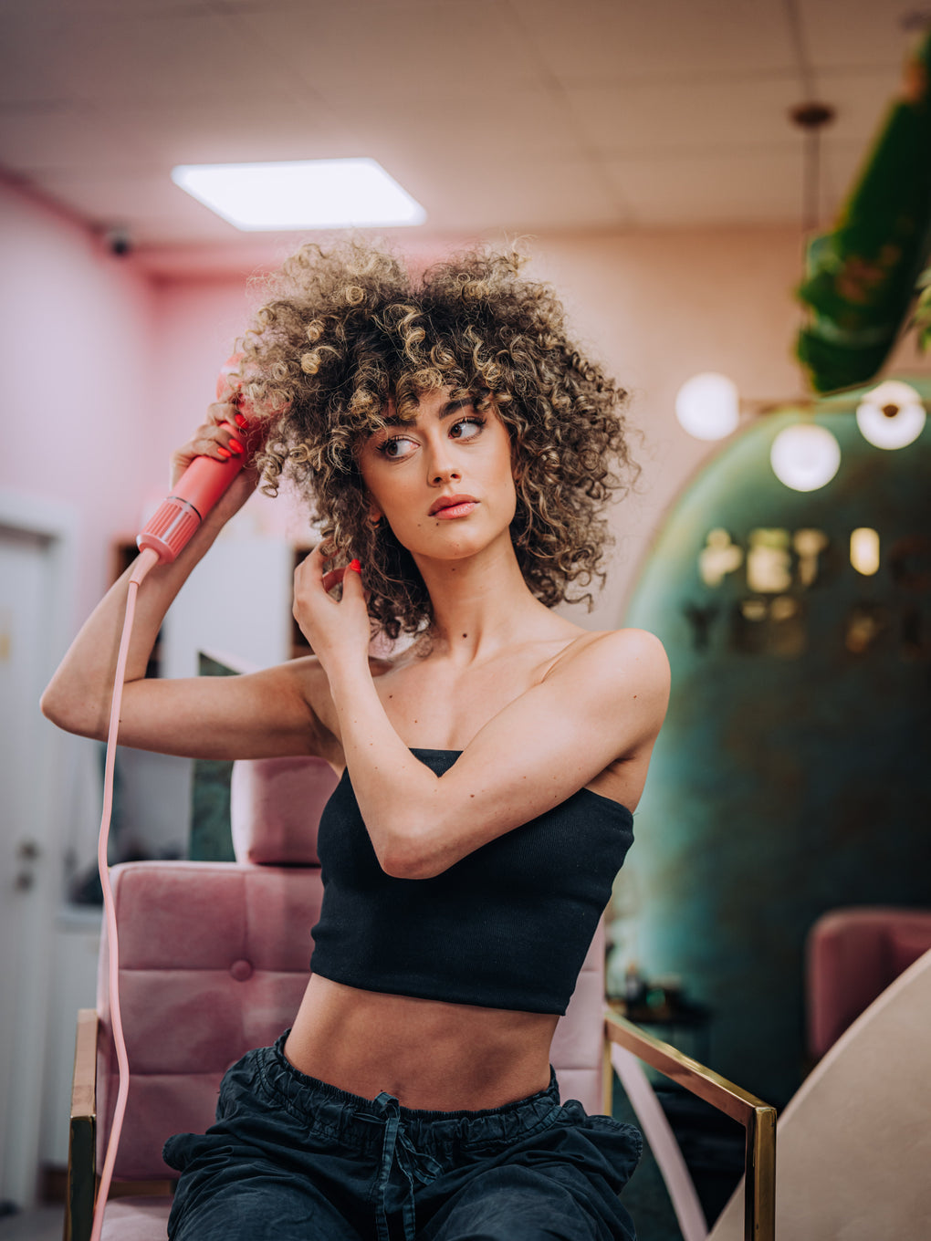 Quick Dry Hair Dryer for Salon Style Curls