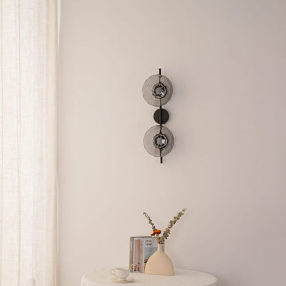 Round Glass Modern Wall Light