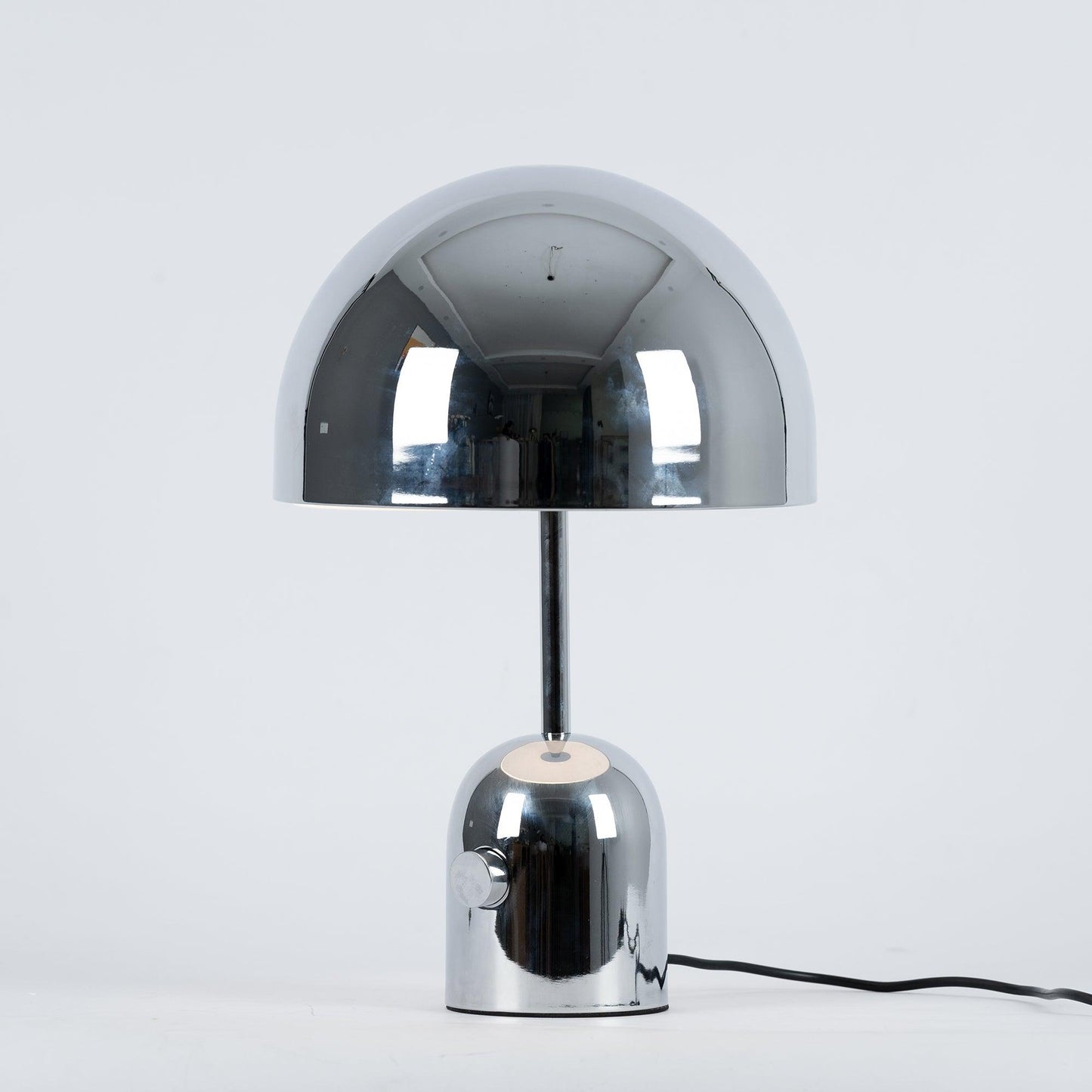 Stylish Round Table Lamp Clock - Fesara