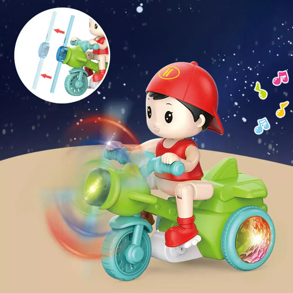 Fun Kids Foldable Stunt Scooter Toy
