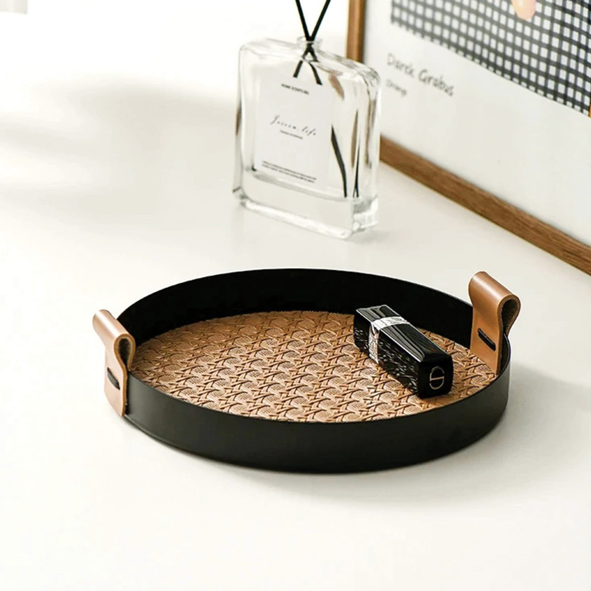 Elegant Wooden Serving Tray