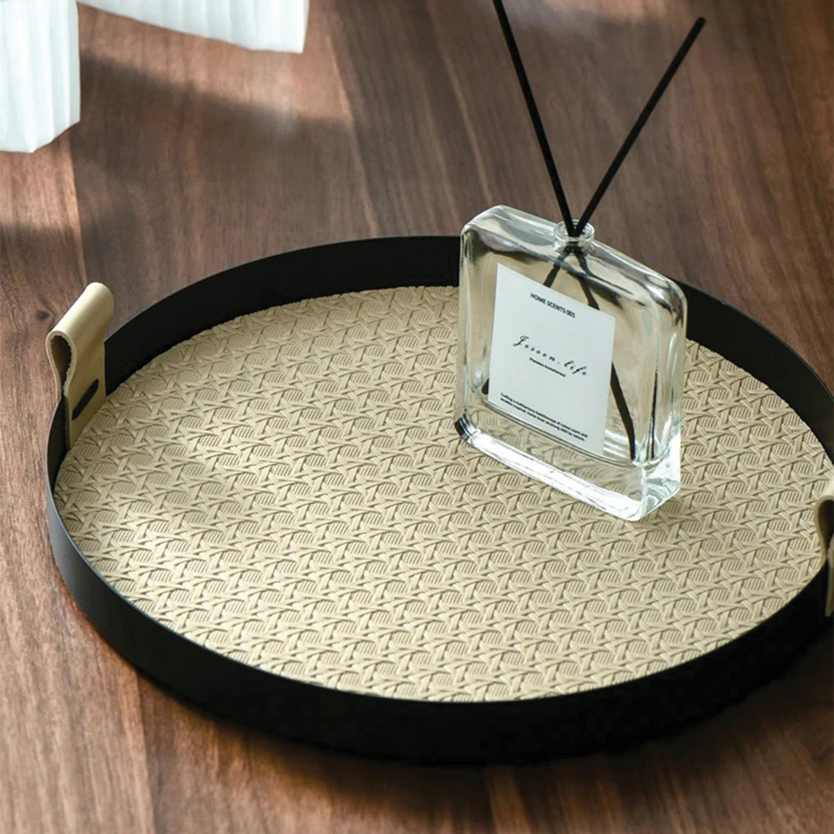 Elegant Wooden Serving Tray
