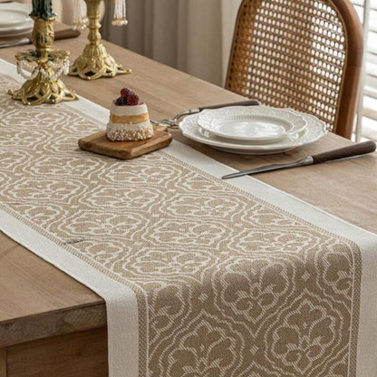 Elegant Floral Table Runner