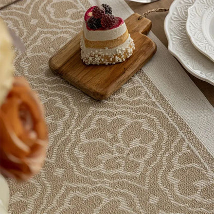 Elegant Floral Table Runner