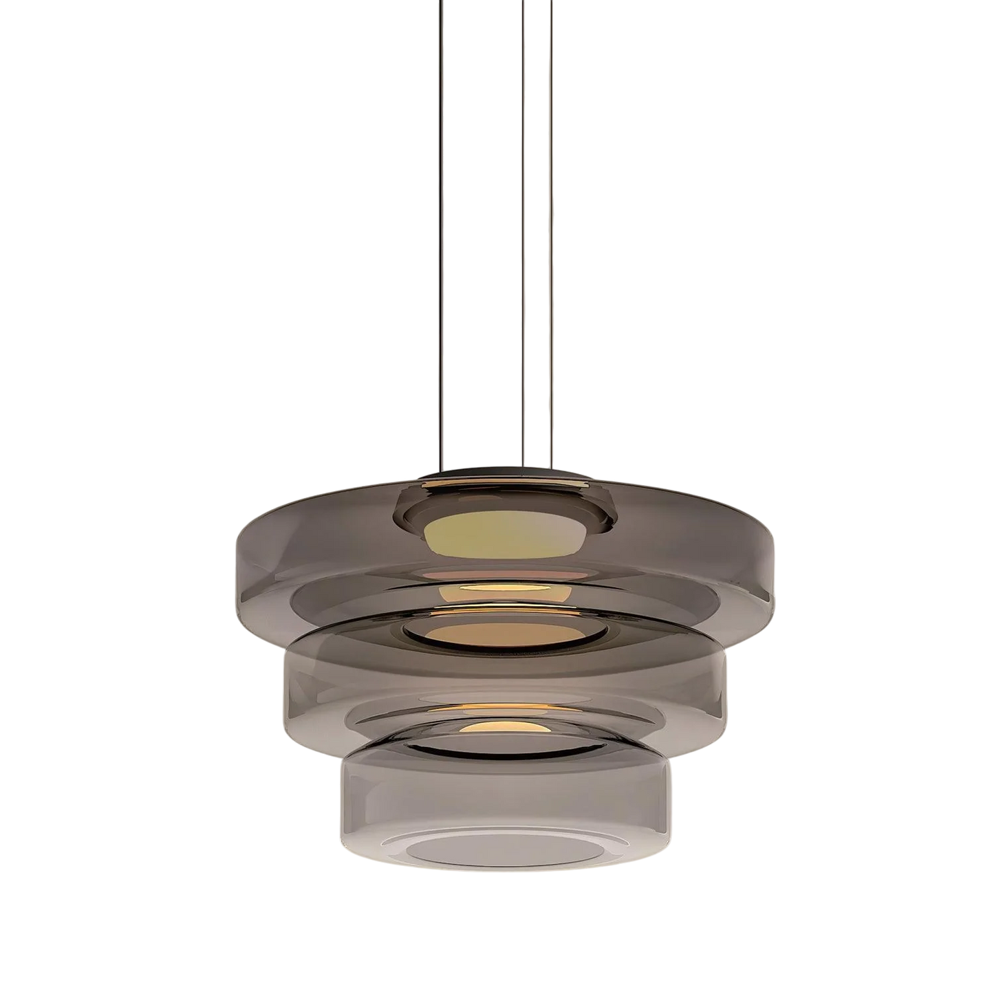 Modern Scandinavian Glass Pendant Light - Fesara
