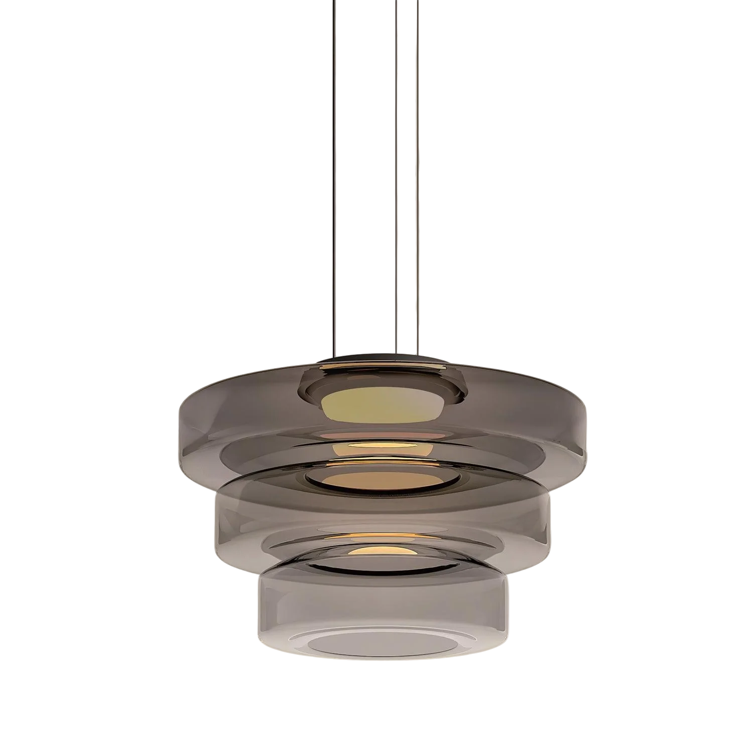 Modern Scandinavian Glass Pendant Light - Fesara