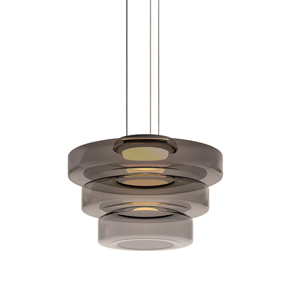 Modern Scandinavian Glass Pendant Light - Fesara