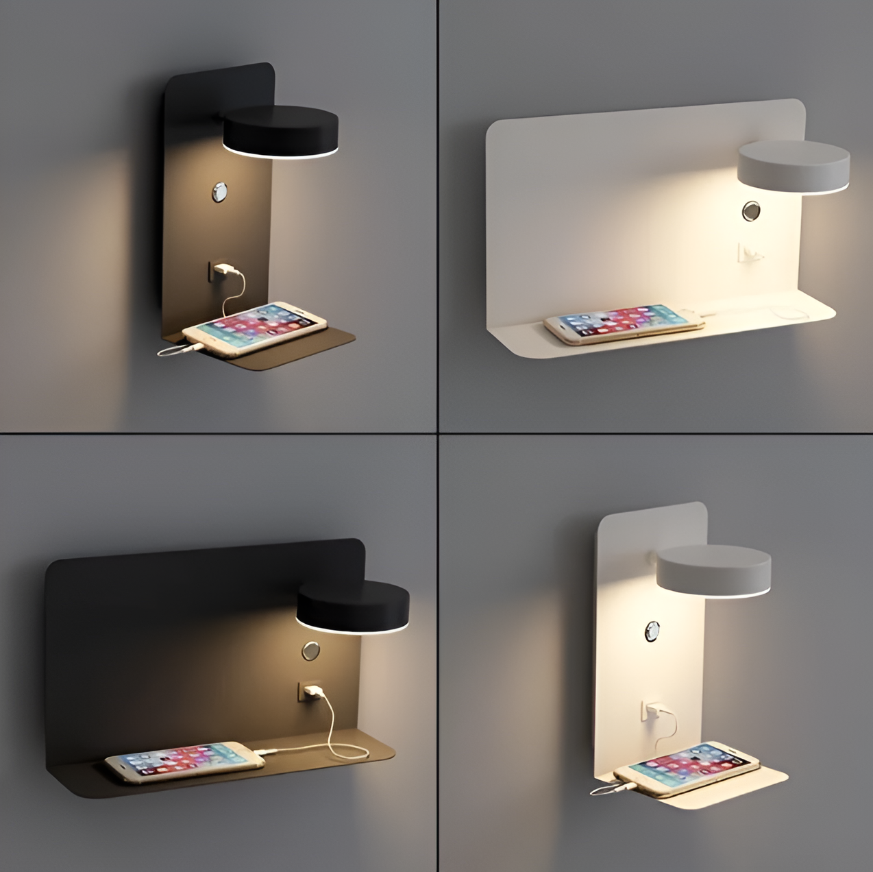 Fesara Simple LED Plug Night Lamp