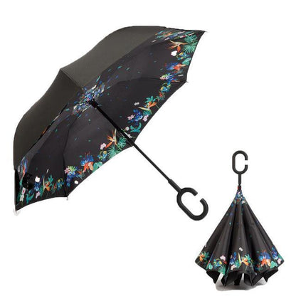 Windproof Automatic Folding Rain Umbrella