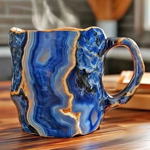 Luxurious Crystal Coffee Mugs