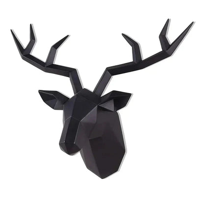 Wildlife Deer Antler Wall Art Statue Decoration