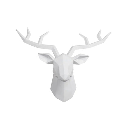 Wildlife Deer Antler Wall Art Statue Decoration