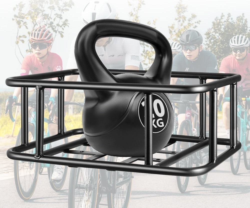 Durable Rear Bike Storage Basket with Mount