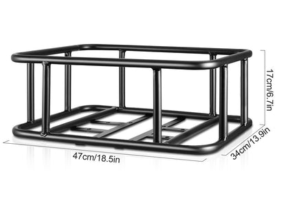 Durable Rear Bike Storage Basket with Mount