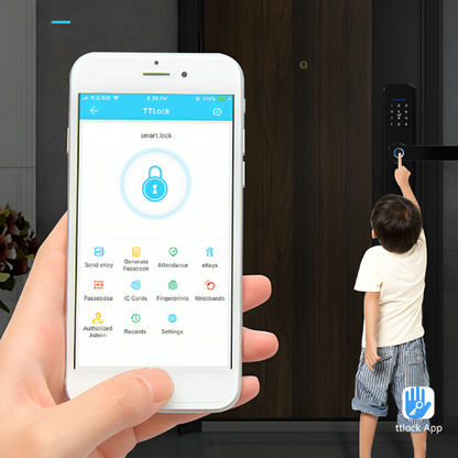 Touchless Electronic Door Lock