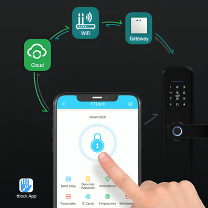 Touchless Electronic Door Lock