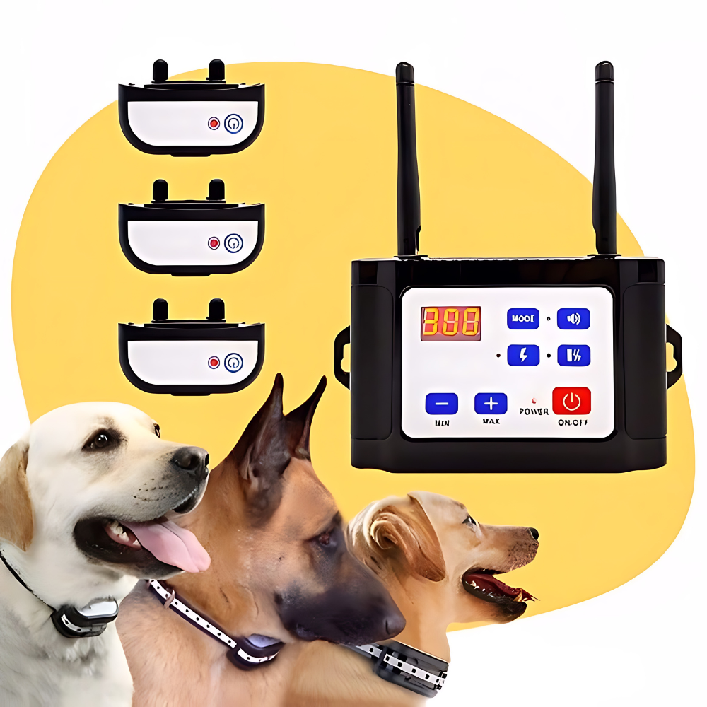 Easy Pet Wireless Fence & Training Collar System