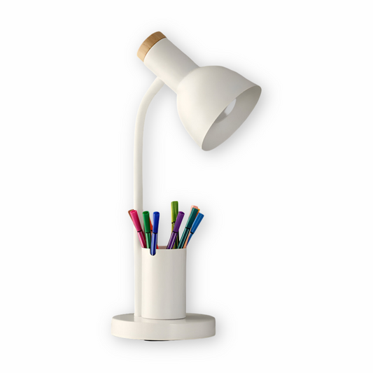 Stylish LED Desk Lamp with Storage - Fesara