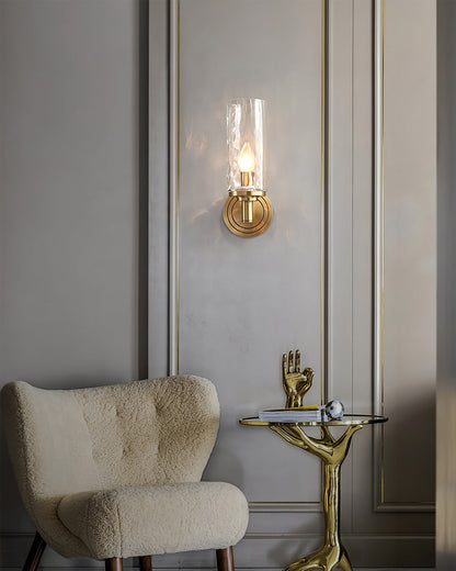 Sleek Glass Wall Lamp for Modern Home Decor